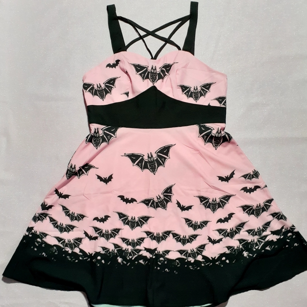 Pink Bat Dress